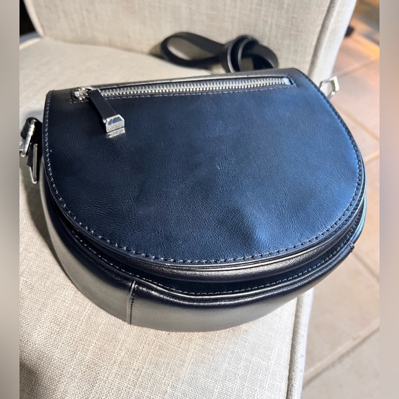 Rebecca Minkoff Aster Saddle Bag Black - Picture 7 of 7